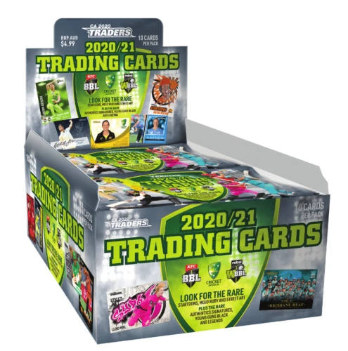 2020-21 TLA Cricket Australia Traders Cards - Retail Box (24ct) 1 2020-21 TLA Cricket Australia Traders Cards - Retail Box (24ct)