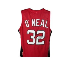 Shaquille O'Neal Authographed Heat Basketball Jersey W/ COA