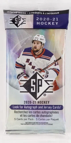 2020-21 Upper Deck SP NHL Hockey - Cello/Fat/Value Pack