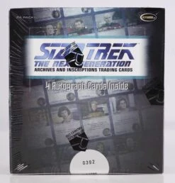 Star Trek: The Next Generation Archives And Inscriptions (2022 Rittenhouse) - Hobby Box