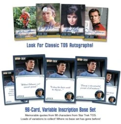 Rittenhouse Star Trek The Original Series Archives And Inscriptions (2020) - Hobby Box 6 Rittenhouse Star Trek The Original Series Archives And Inscriptions (2020) - Hobby Box -Card Game Store star trek tos 2020 2