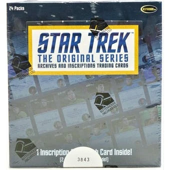 Rittenhouse Star Trek The Original Series Archives And Inscriptions (2020) - Hobby Box 1 Rittenhouse Star Trek The Original Series Archives And Inscriptions (2020) - Hobby Box