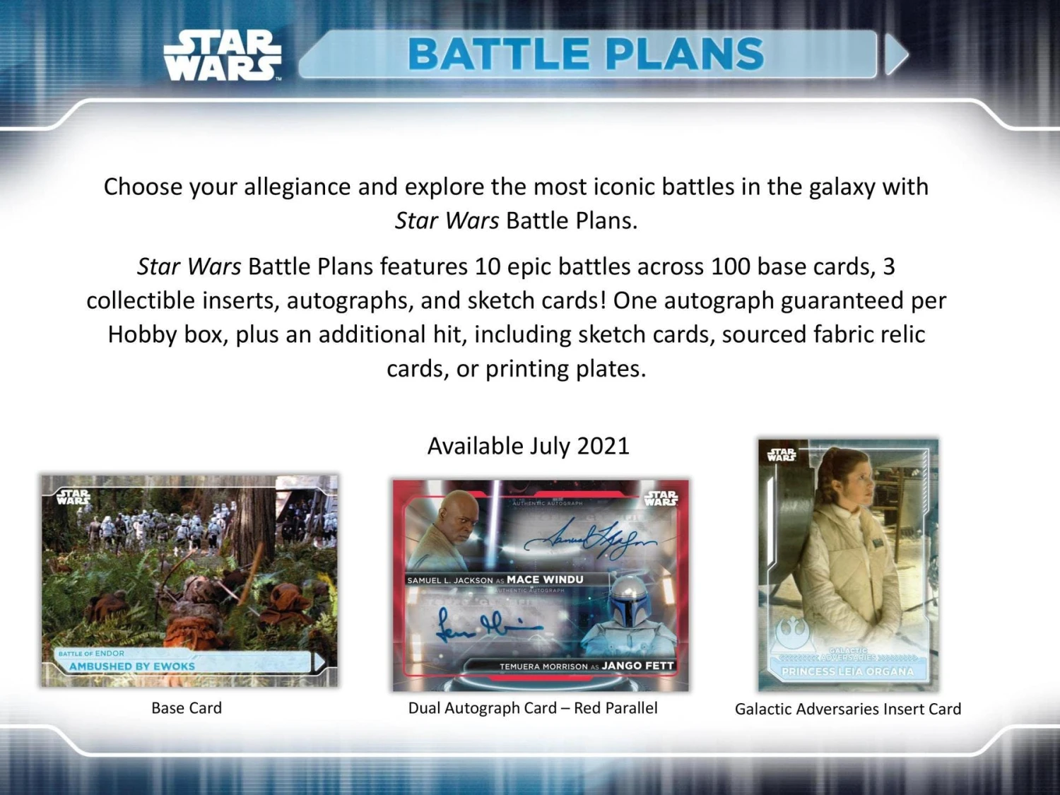 Topps Star Wars Battle Plans (2021) - Hobby Box 3 Topps Star Wars Battle Plans (2021) - Hobby Box - Image 3