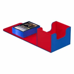 Ultimate Guard Synergy Sidewinder 100+ Xenoskin Deck Box - Blue & Red