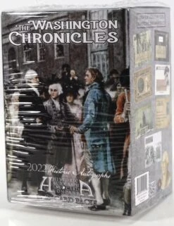 2022 Historic Autographs The Washington Chronicles Cards - Blaster Box