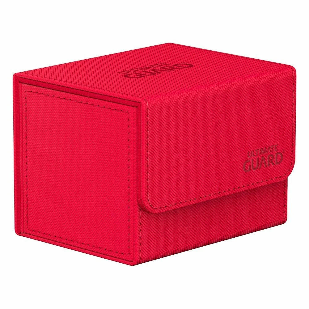 Ultimate Guard Sidewinder 100+ Xenoskin Deck Box - Red 1 Ultimate Guard Sidewinder 100+ Xenoskin Deck Box - Red